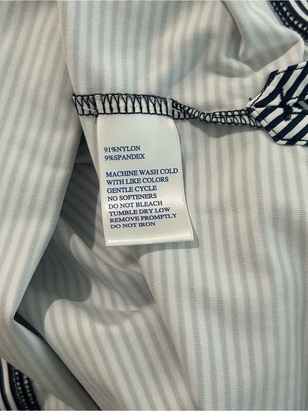 Southern Tide Adie Stripe Performance UPF Dress Size Large EUC - Picture 8 of 8
